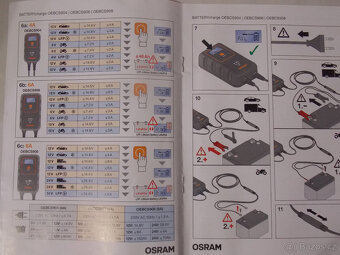 Nabíječka autobaterií Osram 906 - 6A - 4