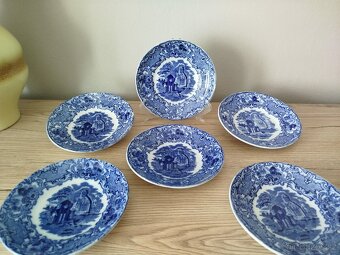 Sada talířků anglický porcelán - 4