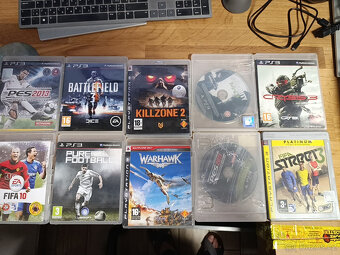 PS3 SONY Playstation 3 320GB 10her + 3 ovladače. - 4