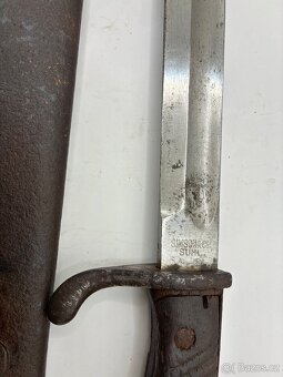 Bajonet / bodák Mauser ´´reznik´´ M98/05, 1. - 4