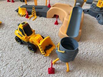 Silverlit sada pro stavbu - jeřáb, buldozer, dvě auta, ... - 4