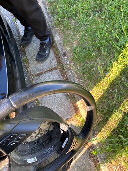 Originální kožený multifunkční volant BMW E90 - 4