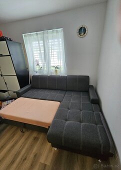 Rohový rozkládací gauč - 4