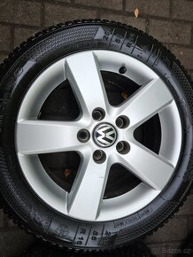 ALU zimní kola disky VW Golf Touran 5x112 R16 ET50 6,5J - 4