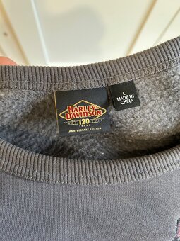 Mikina Harley-Davidson 120th Anniversary – jako nová - 4