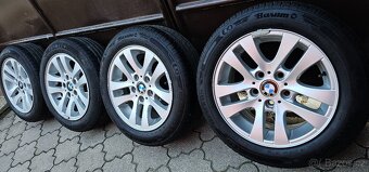 Originál alu BMW 3 5x120 205/55 R16 letní pneu 8mm - 4