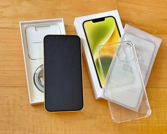 iPhone 14 Yellow BATERIE 100% TOP - 4