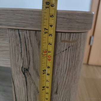 Konferenční stolek 110x70 výška 46cm - 4