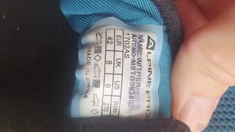 pánská letní obuv ALPINE PRO WITHER, EU 42 - 4