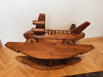 Dřevěné letadlo (houpadlo) - 4