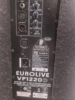 Prodám aktivní reprobedny Behringer - 4