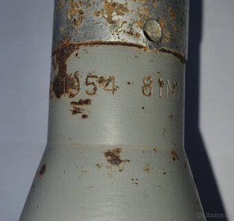 Granát 81mm M301A1, z minometu M29, rok 1954 - 4