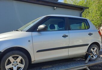 nd ze škoda fabia 2, 1.2.HTP 44kW, stříbrná - 4