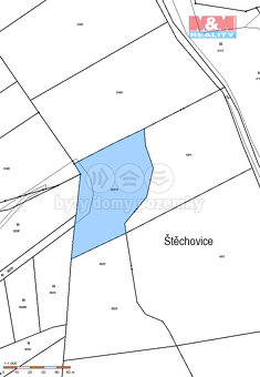 Prodej pole, 1801 m², Štěchovice - 4