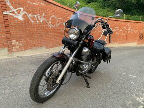 Nádherná Červená Zachovalá Yamaha Virago XV 125 - 4