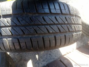 Alu disky R14 6J 4x100 + pneu letní - 4