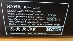 Saba - Zesilovač + Tuner - 4