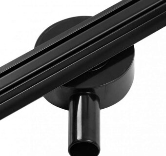 Calani lineární sprchový žlab ECO 360 slim 80 černý - 4