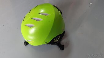 Dětské lyže Atomic 127 cm, hůlky, helma - 4
