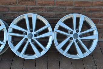 5x112 R18 Hliníkové disky originál Audi A6 C8 / Q5 - 4