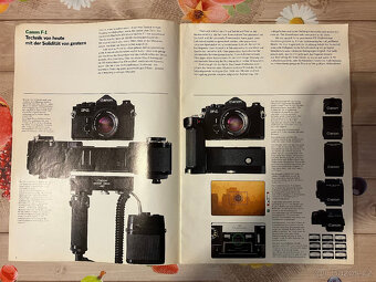 CANON REFLEX - dobový foto prospekt - 4
