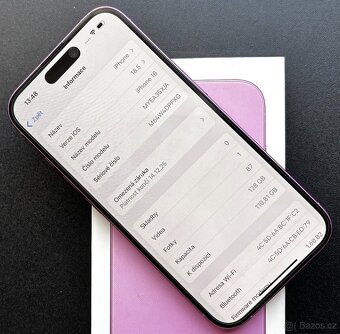 Apple iPhone 16 / 128 GB / 6,1"/ V záruce do 12/2026. - 4