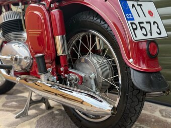 Jawa 354/350 (1960) po renovaci - nova stk - 4