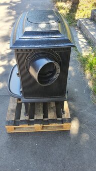 Litinová kamna Jotul F 8 TD modročerný smalt - 4
