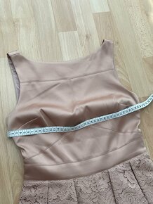 Nové béžové šaty Oasis vel. XS - 4