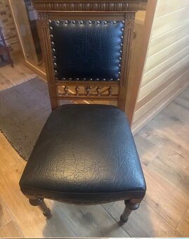 Židle dřevěné - 4