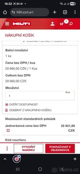 Hilti nuron Akumulátorové vrtací kladivo TE 6-22 - 4