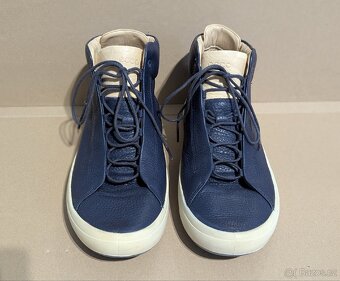 Dámské kotníčkové kožené tenisky Ecco Kinhin - velikost 40 - 4