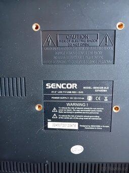 Led TV Sencor, 21,5", TV, USB, DVD - 4