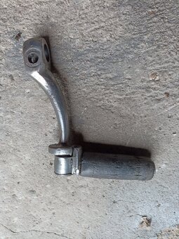 Jawa PIONÝR nožní brzda,Startovací .páka - - 4