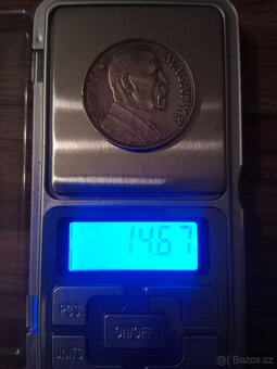 Menší medaile T.G.M. - 4