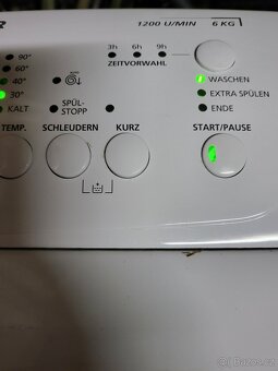 pračka na 6kg prádla, 1200 ot. - 4