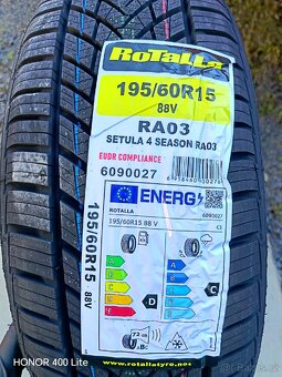 Pneu 195/60R15 Nové - 4