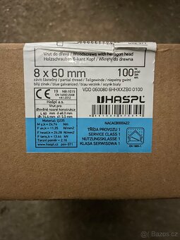 Hmozdinky 12 a srouby 8x60 - 4