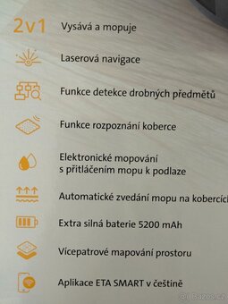 Robotický vysavač ETA Aurum 5241 90000 - 4