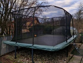 Mega trampolina jumpking rectangular 3,66 x 5,20 m - 4