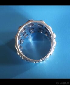 Stříbrný prsten pánský - 4