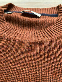 Hnědý pánský svetr Selected Homme Tyson Crew Neck XL - 4