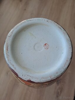 Orientální váza – ručně malovaná, 36 cm - 4