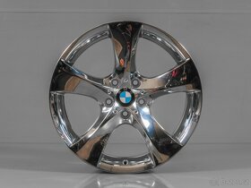 BMW X1 OD 2009 ORIG. R19 DVOUROZMĚR 5x120, CHROM 4KS (755T) - 4