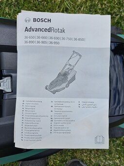 AKU sekačka BOSCH AdvancedRotak 36-850 LI 36V - 4