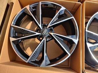 Sada ALU 5x112 R19 design RS ⚫MACHINED BLACK⚫ - 4