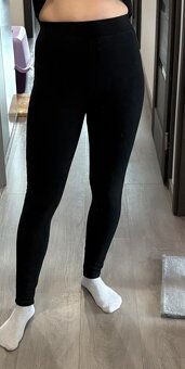 dámské legíny černé - 4