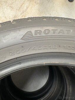255/45/18 Dunlop WinterSport 5 Sada Zimní 8mm - 4