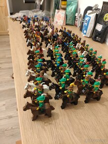 Lego castle; wolfpack;rytíři,falcon;forestman - 4