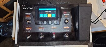 Prodám Zoom G6 kytarový multiefekt - 4